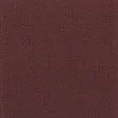 Reddish-brown fabric sample with dense, granular texture and scattered beige flecks, exhibiting a matte finish and subtle tonal variations.