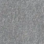 Dense gray fabric texture with heathered speckles, exhibiting a uniform woven pattern and matte finish, with visible fibers.