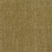 Olive-green woven fabric sample with beige speckles, dense matte texture, and visible “mariani > fabric > trieste” label detailing.