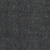 Dark charcoal tweed fabric sample with heathered texture, off-white flecks, and matte finish; Mariani Trieste 62 collection.