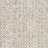 Woven fabric texture, off-white and beige tones, irregular knot pattern with matte finish; Mariani “via della spiga” textile sample.