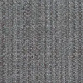 Woven fabric texture, muted gray and brown heathered tones, dense irregular weave with visible knots and matte finish, Mariani brand label.