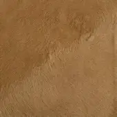 Faux fur texture sample in golden-brown, dense pile with curled fibers, displaying uniform color and subtle tonal variations; text reads “mariani…cherokee”.