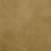Leather texture sample, golden-brown with woodstock grain, displays matte finish and irregular creases for a naturally aged, pliable appearance.
