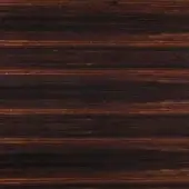 Ebano macassar wood texture, dark brown with horizontal grain, glossy polished veneer, natural knots, dense and warm hue.