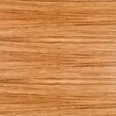 Zebrano wood texture displaying horizontal dark brown and light tan stripes, with a glossy finish and central vertical seam.