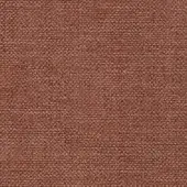 Terracotta fabric sample with a dense, woven texture; matte finish, rectangular grid pattern, and visible label reading “acerbis anima r645 col 71”.