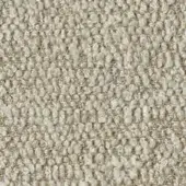 Woven fabric texture, off-white and beige, grid pattern with looped fibers; Acerbis Paradise R549 col 320 textile sample closeup.
