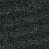 Charcoal gray fabric texture displaying a dense, looped pile construction with a mottled, granular pattern and subtle tonal variations.