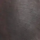 Dark brown leather texture with mottled finish, displaying cracks and wrinkles; cuoio dirt 1020 material, horizontal lines, diffused lighting.