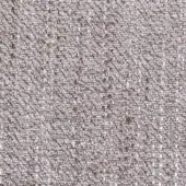 Arketipo Bugsy indoor fabric, herringbone weave, gray and beige blend, dense texture, matte finish, granular yarn appearance.