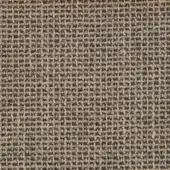 Brown woven fabric texture with a dense, irregular grid pattern and matte finish, displaying beige and gray undertones.