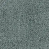 Textured fabric sample, gray-green tone, granular surface with irregular bumps, even lighting, studio shot, consistent color variation.