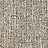 Beige basketweave fabric texture with gray and off-white threads, displaying a heathered, matte finish and nubby surface quality.
