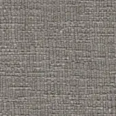 Heathered gray woven fabric texture displays a dense, irregular nubby weave with light and dark gray thread tones and a matte finish.