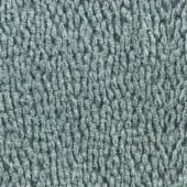 Mousse fabric texture, dusty blue-green looped pile, vertical rib pattern, matte finish, Arketipo collection model 110630004927.