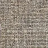 Woven fabric texture, muted gray with mustard yellow and beige threads, dense horizontal linear pattern with a nubby quality.