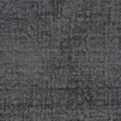 Gray fabric texture displaying a dense, granular composition of tightly packed fibers with subtle tonal variations and a matte finish.