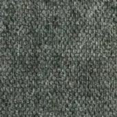 Dense nubby fabric texture in muted teal-gray tones features a tightly looped, irregular pattern with subtle heathered color variations.