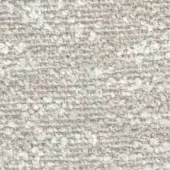 Woven fabric texture, off-white and beige heathered tones, nubby surface with horizontal lines, matte finish, Arketipo Iris 5372 outdoor fabric.