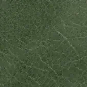 Dark green leather texture with irregular cracks forming an organic pattern, displaying a granular, natural finish and subtle color contrast.