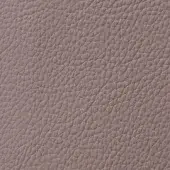 Light taupe pebble grain leather texture with a matte finish, displaying a consistent color and subtle creases, labeled “arketipo > leather > pelle a > 110030002206”.