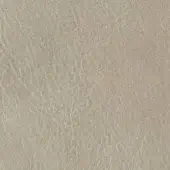 Distressed leather texture sample in light gray showcases irregular cracks, matte finish, and subtle shading; imprinted text reads “arketipo > leather > pelle a > 110030002611”.