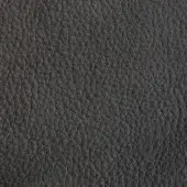 Dark gray leather texture with a dense pebble grain, matte finish, and consistent color; durable, full-grain appearance, Arketipo pelle b 110030003147.