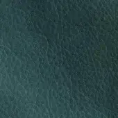 Dark teal leather texture, natural grain pattern, matte finish, dense irregular lines, slightly wrinkled surface, durable appearance.
