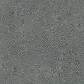 Gray leather texture with intricate grain, displaying a distressed matte finish and visible brand label “arketipo > leather > pelle b > 110030003191”.