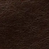 Arketipo leather texture, dark brown “pelle leonardo” (110030001008), dense wrinkled surface with matte finish and tonal variations.