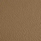 Tan leather texture with pebble grain, displaying a repeating pattern of raised bumps and intersecting lines, matte finish, warm brown tone.
