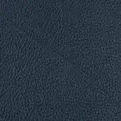 Dark blue leather texture, “arketipo pelle plus,” displays a dense, irregular grain with a subtly pebbled, matte finish.