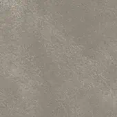 Leather texture sample, muted gray-brown, finely pebbled surface with matte finish and dense, tactile quality.