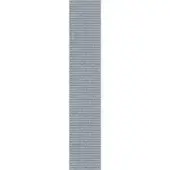 Gray woven textile strip with circular node pattern, vertical text “arketipo > zip > zip 109”, clean edges, and consistent tone.