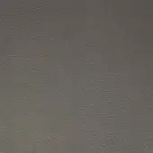 Gray leather texture sample displaying a fine-grained, pebbled pattern with matte finish and subtle tonal variations; product code imprinted.