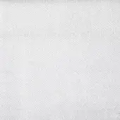 White fabric texture, plain weave with subtle grid pattern, matte finish, smooth surface, and diffused even lighting.