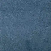 Dense woven fabric sample, blue-gray color, uniformly matte texture with granular, tight-knit fibers and consistent pile throughout the frame.