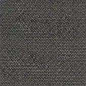 Bonaldo bono fabric sample, dark gray woven texture, heathered appearance, dense nubby weave, matte finish, non-directional pattern.