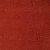 Terracotta fabric texture with a consistent granular surface composed of small raised dots, exhibiting a matte, rusty orange tone throughout.