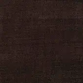 Creta fabric sample, dark brown woven textile, tight matte weave with subtle irregular pattern, Bonaldo collection 97b.
