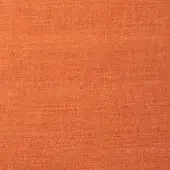 Terracotta fabric texture with a tight weave and matte finish, displaying subtle tonal variations and a consistent, warm orange color.