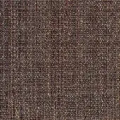 Brown woven fabric sample with mottled texture, displaying gold and gray fibers, labeled “bonaldo fabrics fabric (900) newco 9b68”.