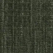 Olive green woven fabric texture with heathered effect, displaying subtle tonal variations and a nubby, irregular weave; label reads “bonaldo fabrics”.