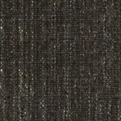 Charcoal gray upholstery fabric with brown and gold heathering, dense vertical ribbing, and a nubby texture; label reads “bonaldo fabrics 9b72”.