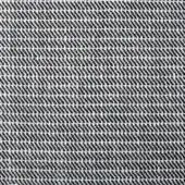 Diagonal weave textile, black and off-white, geometric pattern with textured surface; Bonaldo fabrics, model SA80.