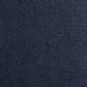 Dark blue-gray fabric sample with dense, uniform weave and subtle vertical ribbing; label reads “bonaldo fabrics linus sa21”.