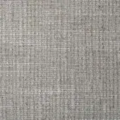 Gray woven fabric sample with heathered texture, displaying a dense grid pattern and matte finish; brand text “bonaldo avenida ea45”.
