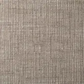 Neutral linen-jute fabric sample displaying a dense, irregular weave with beige-grey tonal variations and a matte finish.