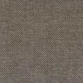 Woven fabric sample, muted brown and gray, heathered texture with a plain weave and matte finish, displaying a grid pattern.